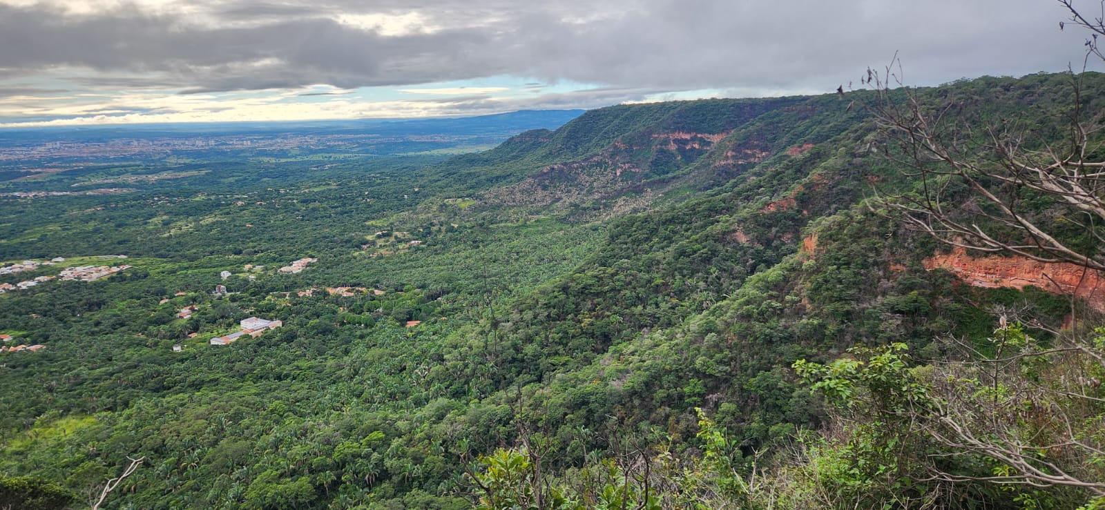 Mirante da Trilha do Picoto ao entardecer