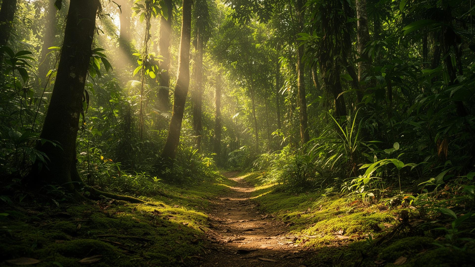 Trilha em meio à floresta nativa da Chapada do Araripe